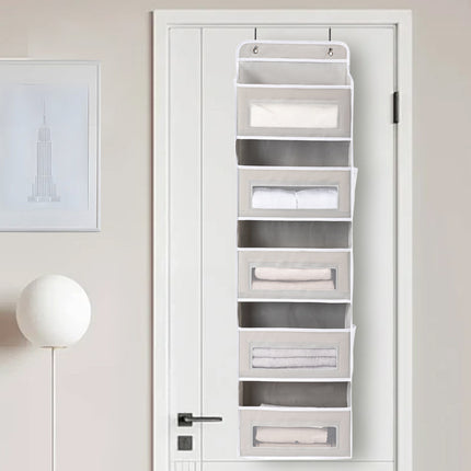 Wardrobe Door Rear Storage Hanging Bag Wall-mounted Simple Storage Bag Wall-mounted Storage Bag Storage Hanging Bag Hanging Pocket