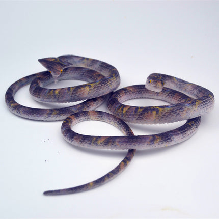 New Soft Rubber Pattern Python, King Snake, Germanium Snake, Red Snake, Various High Artificial Fake Snake Models