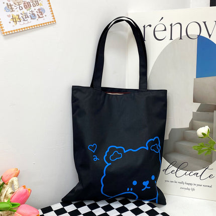 Factory wholesale 2023 new large capacity ladies shoulder handbag Oxford cloth gift bag cartoon cute