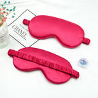 Simulated silk strap style burgundy