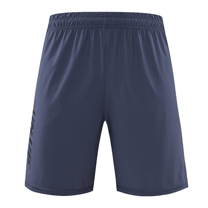 Jinjing flat shorts sports quick-drying breathable casual shorts five-point pants all-in-one fitness running beach shorts