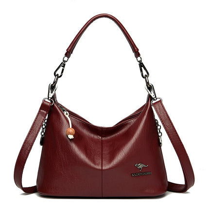 Bag Women's Bag New 2025 Guofeng New Middle-aged Mother Bag Crossbody Bag Women's Shoulder Bag Women's One Piece Hair