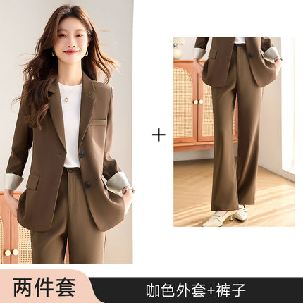 Suit suit Women's Professional Business Dress Interview College Students Advanced Sense Temperament Commuter Women's Front Desk Work Clothes