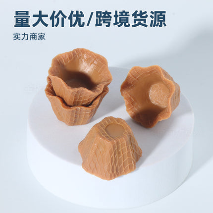 Large size simulation torus model simulation cream gum ice cream cake holder accessories DIY cream cake material