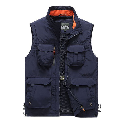Volunteer Vest Custom Printed Logo Advertising Event Group Clothing Publicity Work Supermarket Employee Clothing Jacket Printing