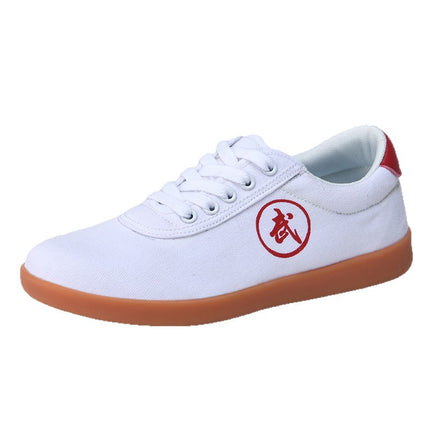 Large Size Tai Chi Shoes for Men and Women, Martial Arts Training Shoes, Soft-Soled Tai Chi Practice Shoes, Square Dance Shoes, Sports Shoes, Canvas Shoes