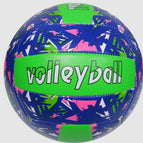 B Blue Floral Volleyball