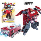 Alloy transformation fire truck