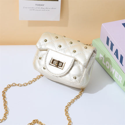 2025 Spring and Summer Explosions Fashion Casual Children's Candy Jelly Bag Mini Shoulder Crossbody Handbag Wholesale
