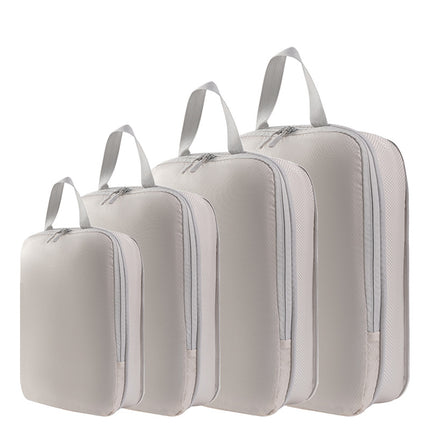 Foreign Trade Cross-Border Hot-Selling Travel Storage and Sorting Compression Bag Set Clothing Storage Trolley Case Neat and Portable
