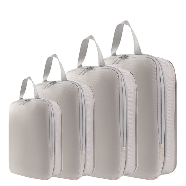 Foreign Trade Cross-Border Hot-Selling Travel Storage and Sorting Compression Bag Set Clothing Storage Trolley Case Neat and Portable