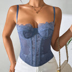 Haze blue [with steel ring and no breast pad] / XS