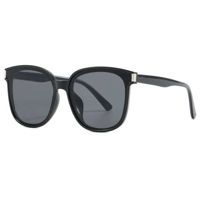 2026 Large Square Frame High-End Sunglasses Korean Style Face-Covering Small Face-Enhancing Sunglasses Anti-Uv Sunglasses for Women