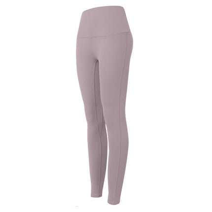 No embarrassment line high waist hip lifting yoga pants women's running workout clothes yoga sports tights leggings skinny pants