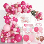 Pink balloon set 007
