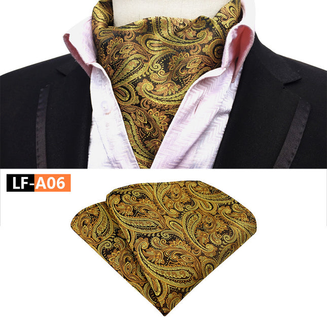 Source factory in stock wholesale generation of men's scarf scarf English style collar scarf shake fast and stable supply