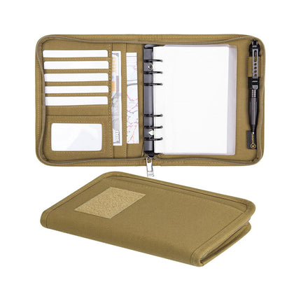 Cross-border TActicAl StAtionery Supplies Outdoor TActicAl PortAble NotepAd Loose-leAf DetAchAble A6 Notebook Protective Cover