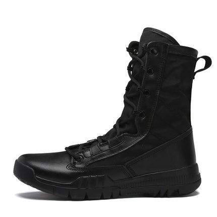 High-top Boots Special Forces Field Combat Boots Desert Outdoor Hiking Motorcycle Riding Men's Shoes Motorcycle Charge Shoes