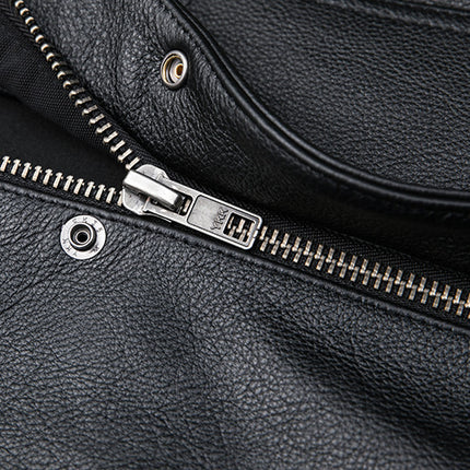 Cross-border Amazon wish vest excellent zipper button motorcycle leisure leather vest
