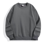 Round neck charcoal gray / XS