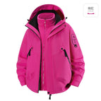 Rose red---fleece liner / XL