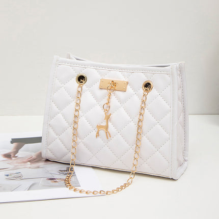 Bags for Women Wholesale Small Bags 2024New Ladies Embroidered Quilted Shoulder Bag Export Classic Casual Ladies Bag