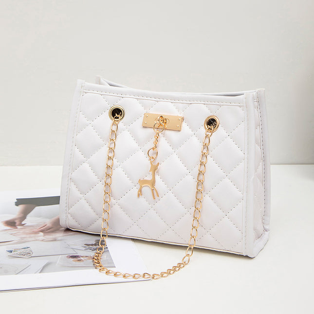 Bags for Women Wholesale Small Bags 2024New Ladies Embroidered Quilted Shoulder Bag Export Classic Casual Ladies Bag