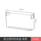 4502. transparent box-slim tall model 1 pet high transparency