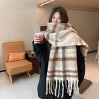 A107-khaki / 40*230cm