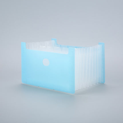 New 13-grid bill storage folder material storage bag multi-layer self-built index attribute folder desktop vertical bag