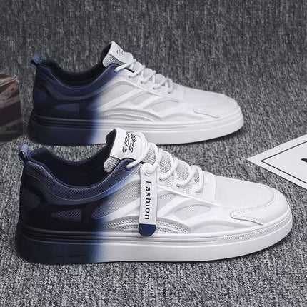 2022 New Men's Shoes, Summer Breathable Thin Mesh Casual White Sneakers, Versatile Sports Trendy Shoes