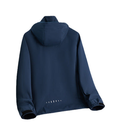 Outdoor Cycling Windbreaker Sports Jacket Spring and Autumn Single-Layer Clothing for Men and Women Waterproof Mountaineering Clothing Casual Versatile