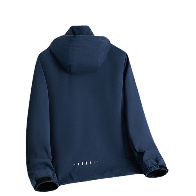Outdoor Cycling Windbreaker Sports Jacket Spring and Autumn Single-Layer Clothing for Men and Women Waterproof Mountaineering Clothing Casual Versatile