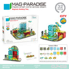 029 city magnetic sheet-32pcs