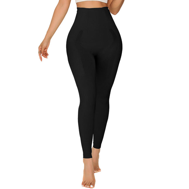 Cross-border New Seamless Suspension Pants Invisible Cartilage Strong Waist-lifting Hip Abdominal Pants Women's Sports Yoga Pants