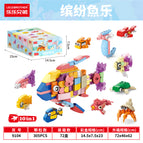 9104-colorful fish music 10 sets [with display box]]