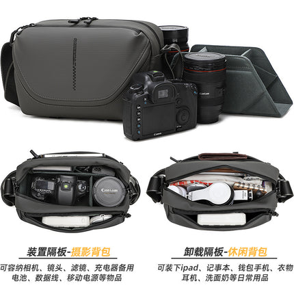 Digital Camera Bag Suitable for Canon R50 Sony Zv-E10 Fuji Xt5 Shoulder Diagonal Photography Protection Cosmetics Bag