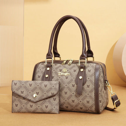 Women's Bag 2025 New Fashion Large-Capacity Shoulder Crossbody Bag Versatile Retro Pillow Bag Handbag Cross-Border