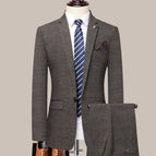Khaki three-piece set / XL/175