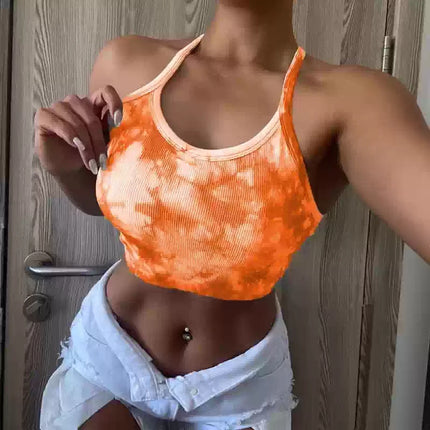 Sports Vest with Chest Pad for Women's Summer Outer Wear Yoga Beautiful Back Sweat-Absorbent Breathable Running Shock-Proof High-Intensity Fitness Bra