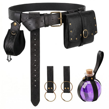 Amazon Hot Selling Steampunk Phone Bag Medieval Renaissance Role Playing Accessories Sport Fanny Pack