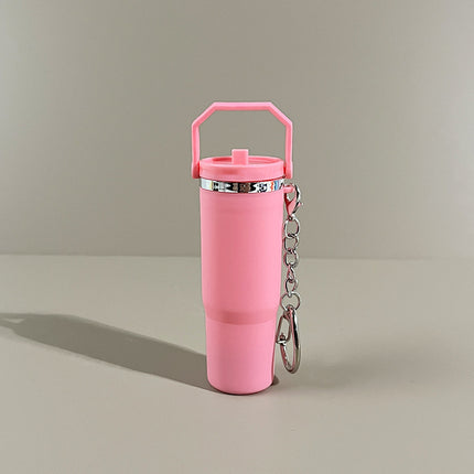 Cross-border New Product Stanley Stanley Keychain Pendant Ice Cup Keychain Can Hold Lipstick Backpack Hanging