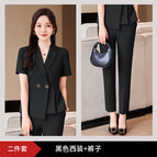 Black suit + pants / S