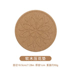 Solid color embossed