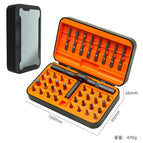 42-in-1 ratchet screwdriver set (orange)