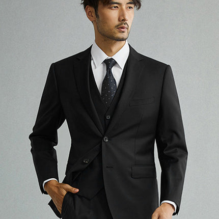 Light Luxury Small Suit Men's Business Casual Professional Formal Wear Groom Wedding Dress Slim Work Suit Jacket Trendy