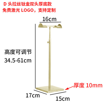Stainless Steel Bag Rack Hanging Bag Display Rack Bag Store Bag Holder Handbag Display Display Rack Bag Display Rack