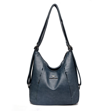 Women's Backpack New Fashion Middle-aged Mother Bag Multi-back Shoulder Bag Large Capacity All-match Commuter Crossbody Bag