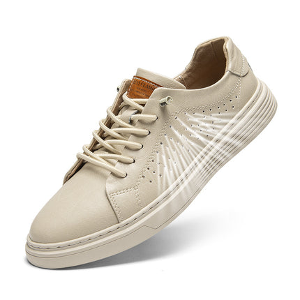 Summer Breathable Casual Board Shoes Men's British Fashion All-match Casual Shoes Non-slip Wear-resistant Lazy Shoes plus size 47