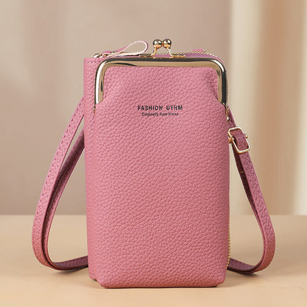 Factory wholesale mobile phone bag women's simple all-match small messenger bag multi-use change purse mobile phone bag Mini small bag for women